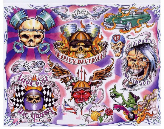 Harley-Davidson-Logo-Sports-Car-Hairy-Skull-Tattoos-550x434.jpg