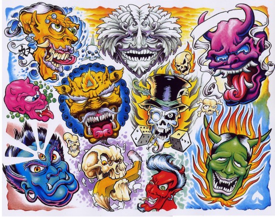 Horror-Laughing-Demon-Devil-Skull-Dice-Tattoo-Design-550x433.jpg