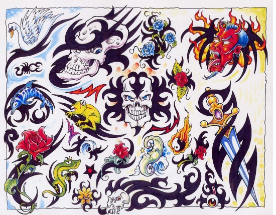 Tribal-Scorpio-Lizard-Magical-Knife-Tattoo-Design-550x429.jpg
